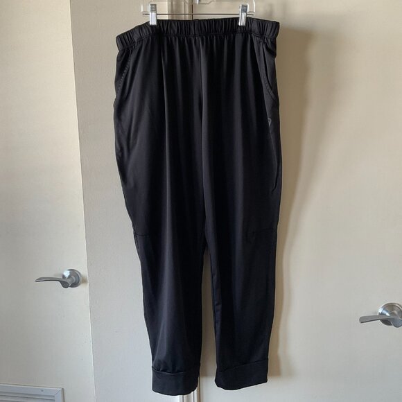 ASICS Men’s Sweat Pants Black XL - Picture 2 of 5